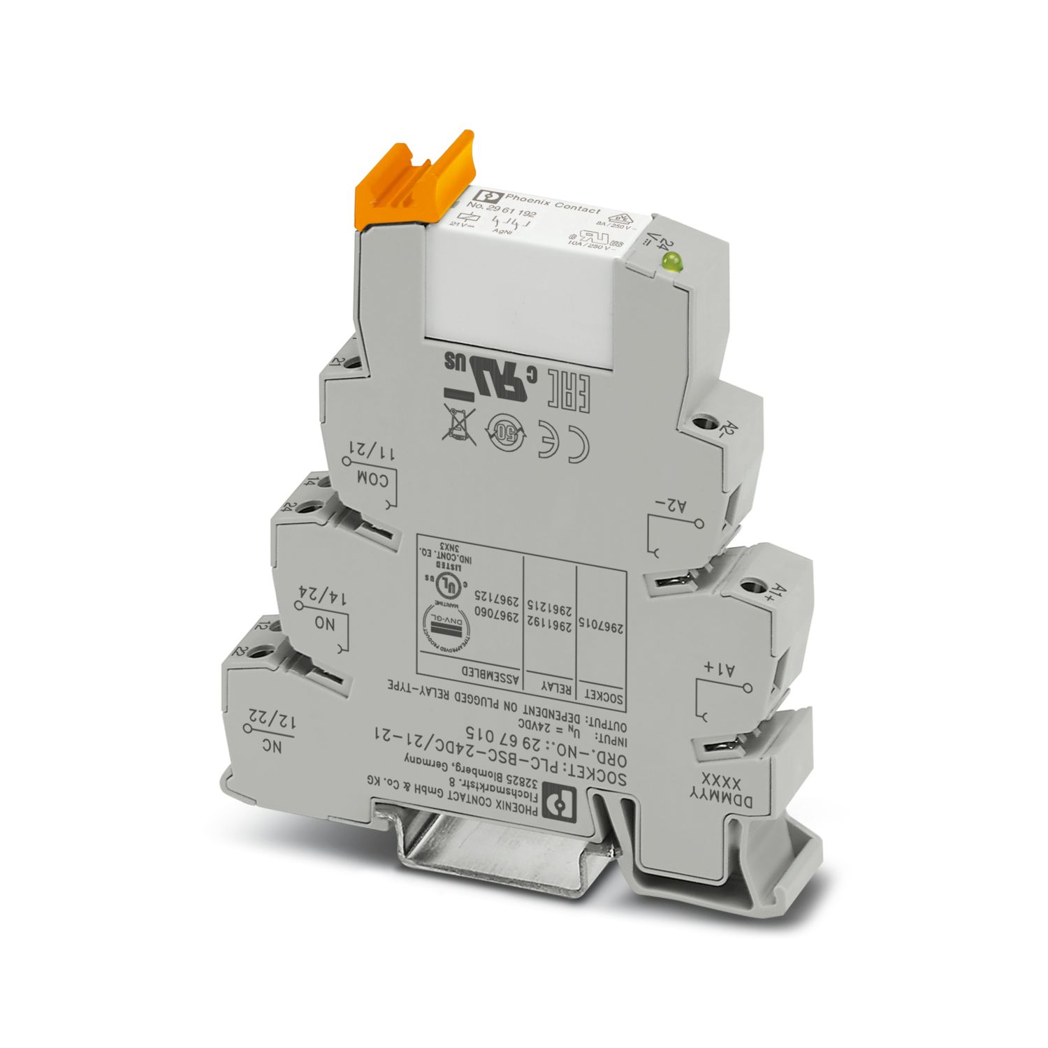 PLC-RSC- 24DC/21-21 - 继电器模块