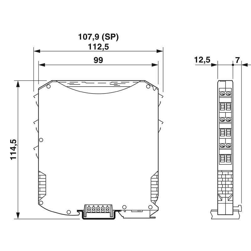 MACX MCR-EX-SL-RPSSI-2I - 馈电隔离器