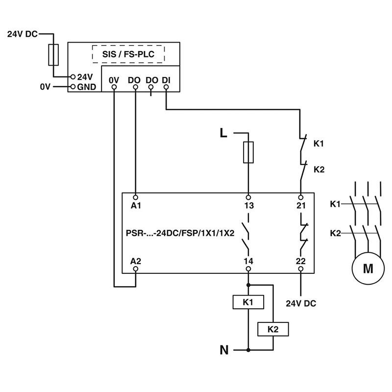 PSR-SCP- 24DC/FSP/1X1/1X2 - 耦合继电器