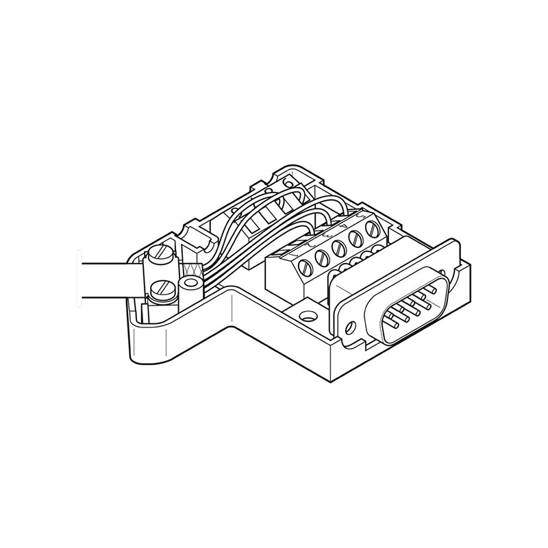 SUBCON 9/M-SH - D-SUB总线连接器