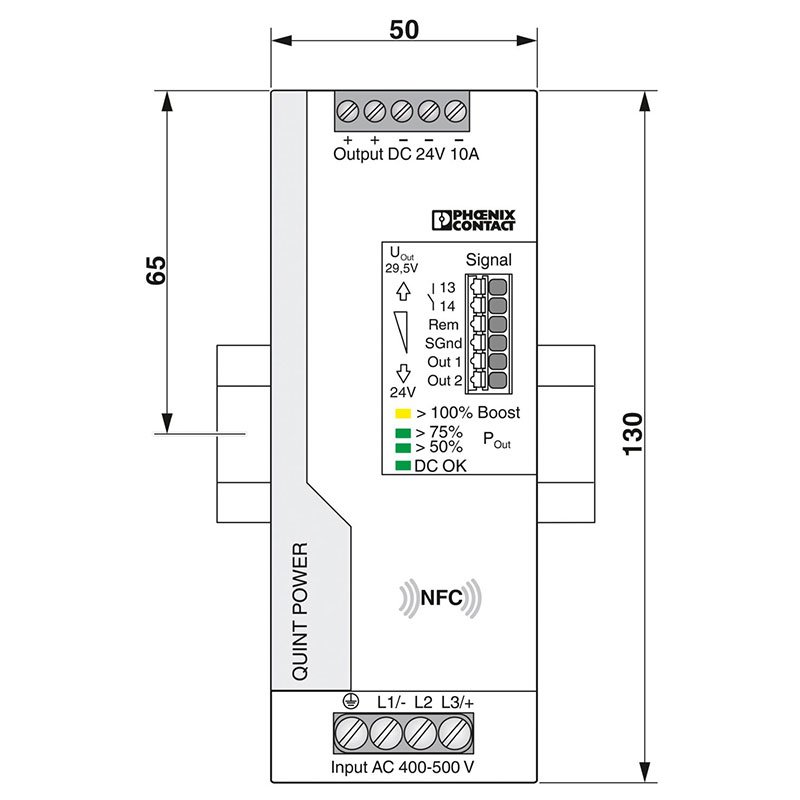 QUINT4-PS/3AC/24DC/10 - 电源