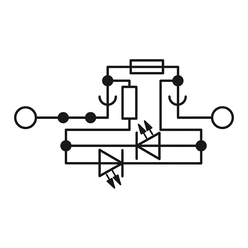 TB-EE-UTF 2,5-HESILED 24 (5X20) - 保险丝接线端子