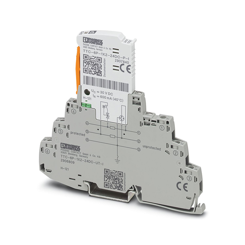 TTC-6P-1X2-24DC-UT-I - 电涌保护器