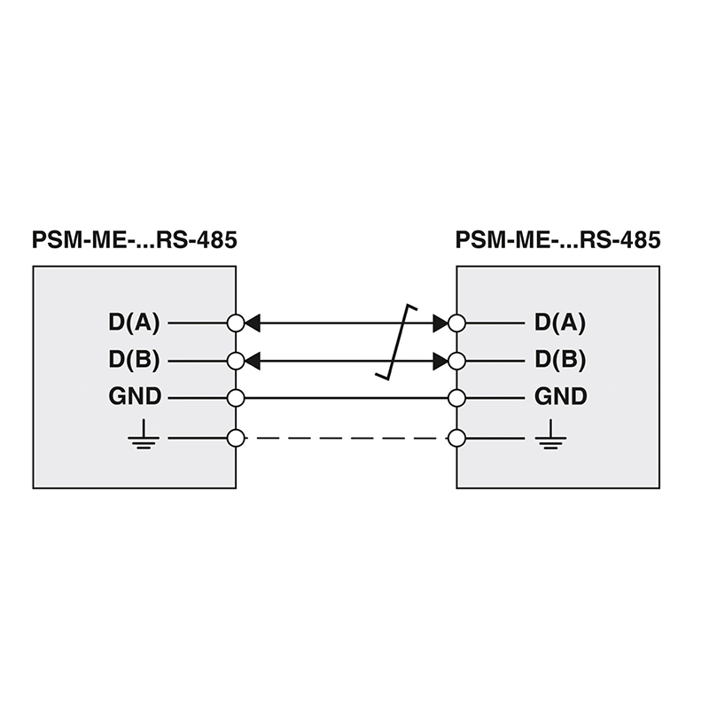 PSM-ME-RS485/RS485-P - 中继器