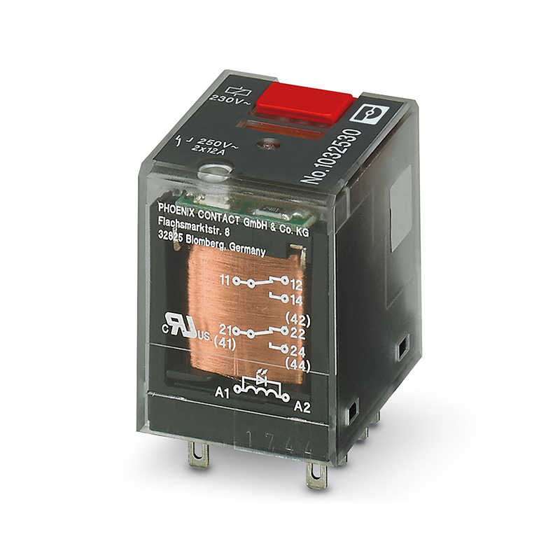 REL-IR-BL/L-230AC/2X21 - 单个继电器