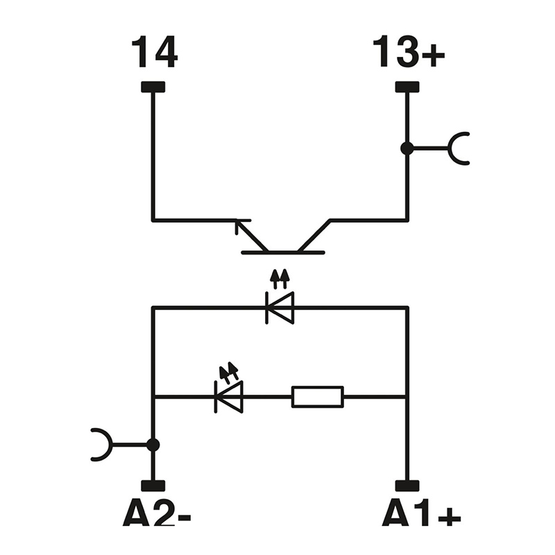 RIF-0-OPT-24DC/24DC/2 - 固态继电器模块