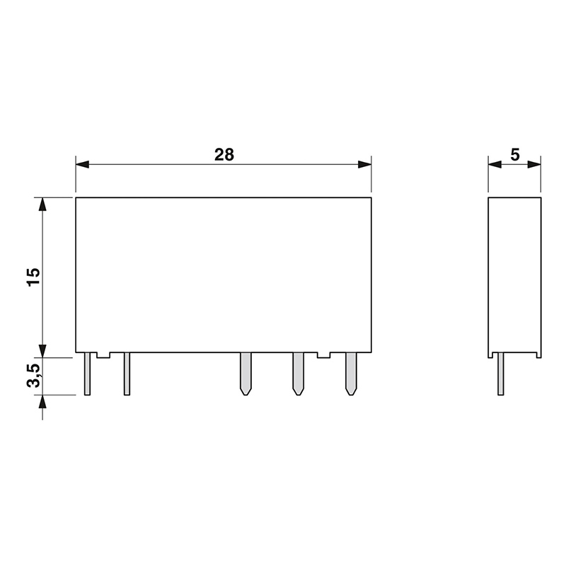REL-MR- 12DC/21AU - 单个继电器