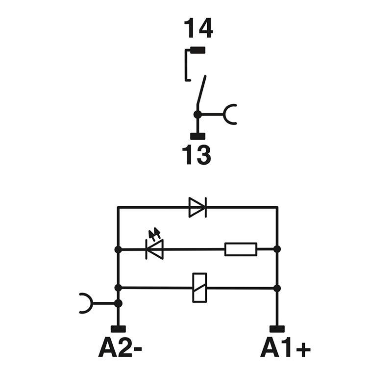 RIF-0-RPT-12DC/ 1 - 继电器模块