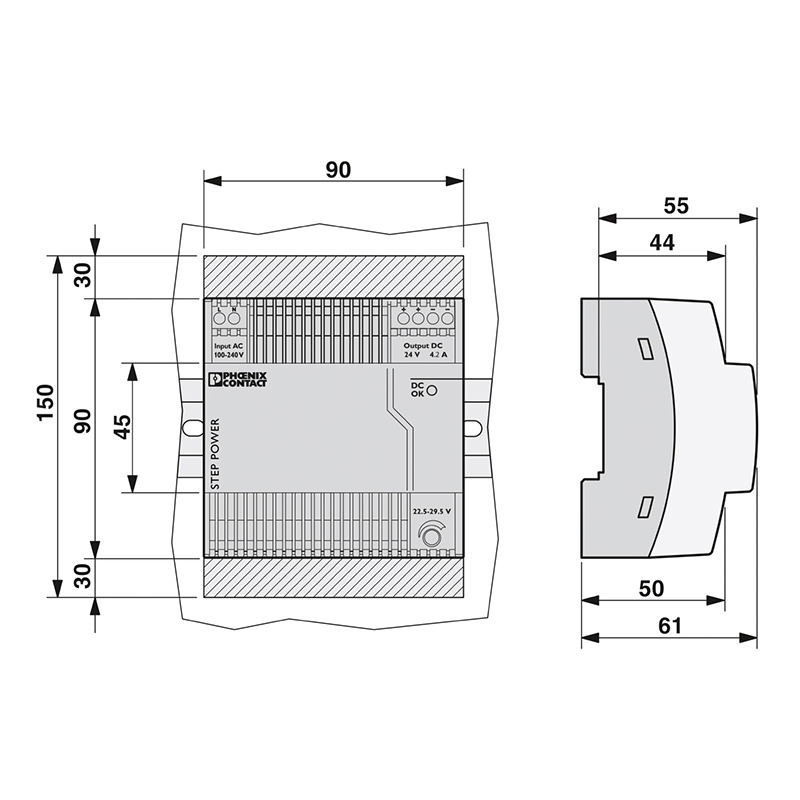 STEP-PS/ 1AC/24DC/4.2 - 电源