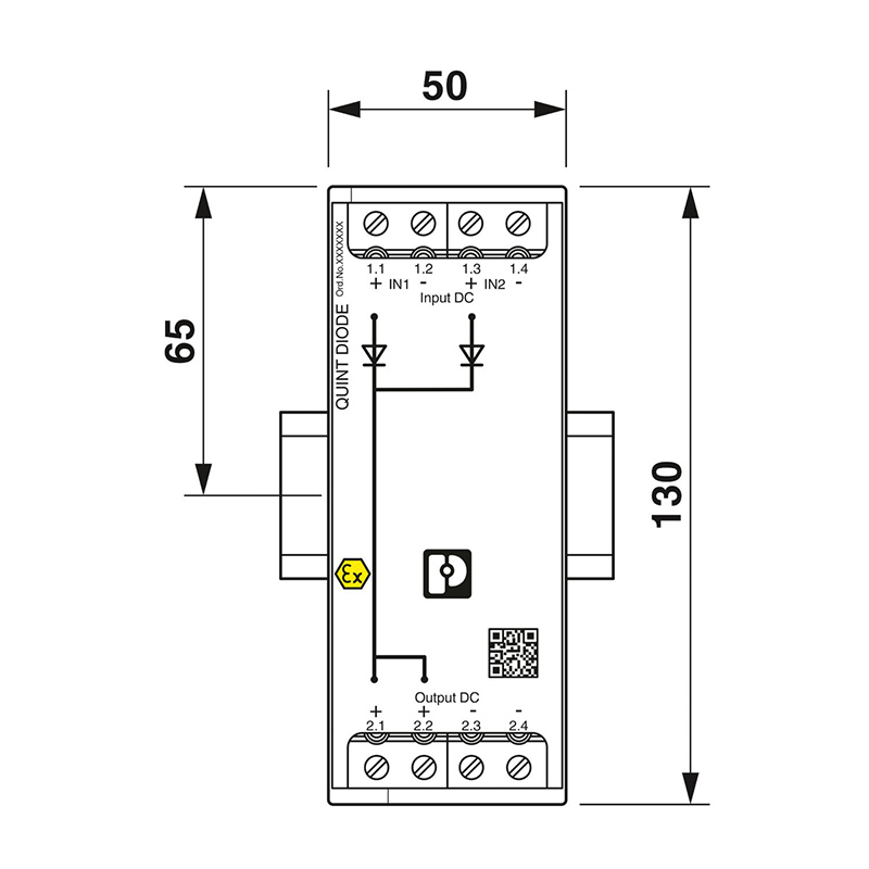 QUINT4-DIODE/48DC/2X20/1X40 - 冗余模块