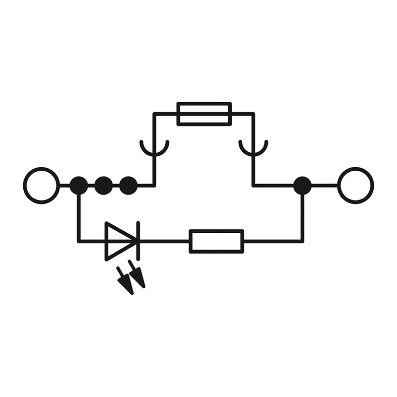 ST 4-FSI/C-LED 12 - 保险丝接线端子