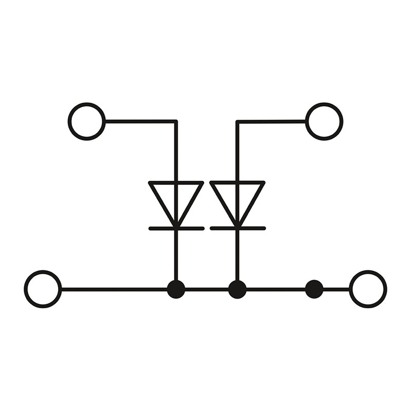 PTTB 2,5-2DIO/OL-U/OR-U - 元件端子