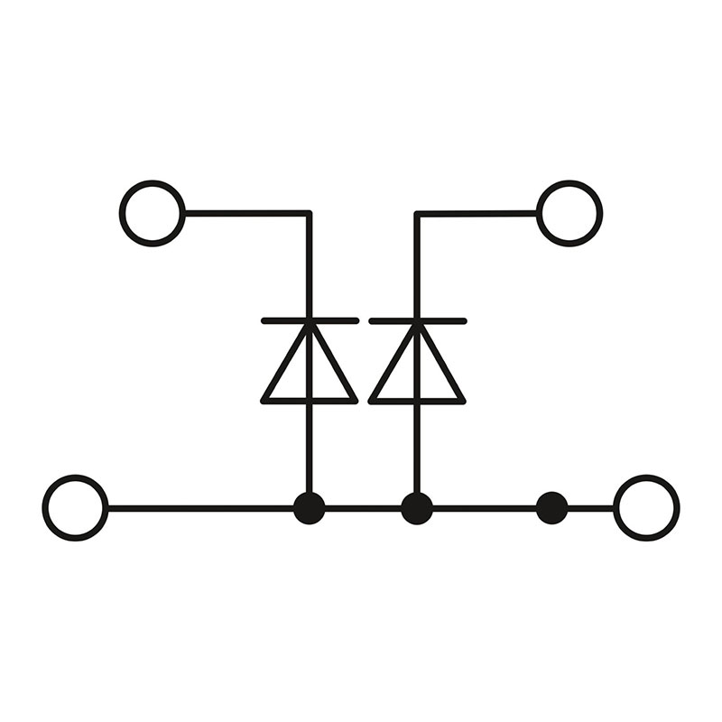 PTTB 2,5-2DIO/U-OL/U-OR - 元件端子