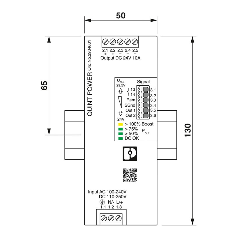 QUINT4-PS/1AC/24DC/10/CO - 电源